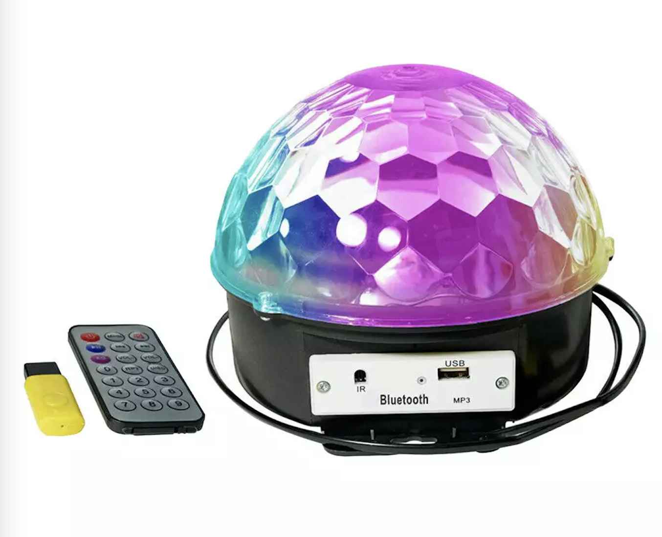 USB Party Lights Mini Ball Rotating Bulb 