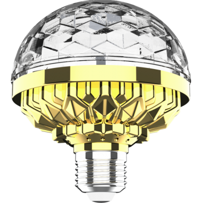 Rotating Crystal Magic Ball 