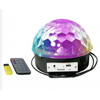 USB Party Lights Mini Ball Rotating Bulb 